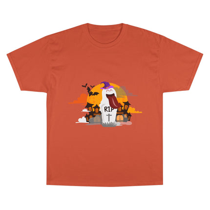 Champion-T-Shirt mit Halloween-Motiv