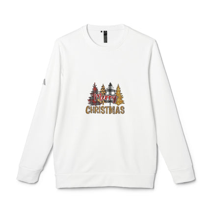 Christmas themed Adidas Unisex Fleece Crewneck Sweatshirt