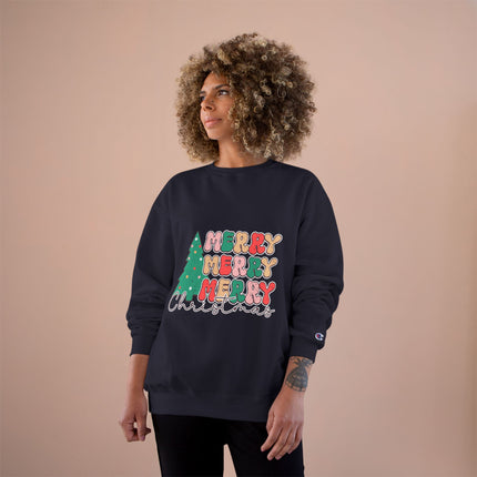 Christmas themed Champion Sweatshirt