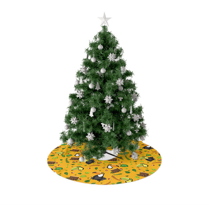 Cute Birds Pattern design themed Christmas Tree Skirts