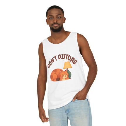 Dont Disturb Graphic design Unisex Garment-Dyed Tank Top