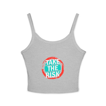 Typografie Themen Damen Spaghetti Strap Tank Top 