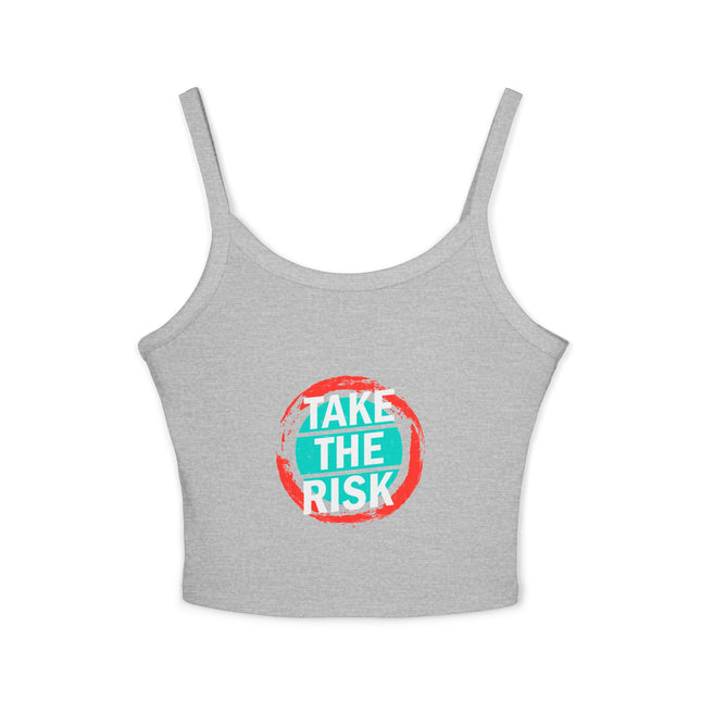 Typografie Themen Damen Spaghetti Strap Tank Top 