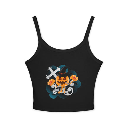 Halloween-Themen Damen Spaghetti Strap Tank Top 