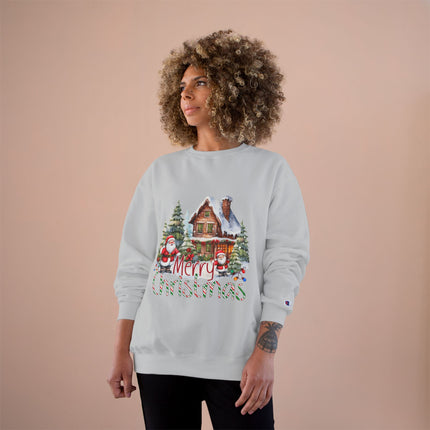 Christmas themed Champion Sweatshirt