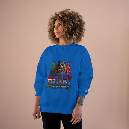 Christmas themed Champion Sweatshirt