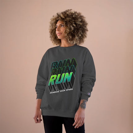 Champion-Sweatshirt mit Typografie-Motiv