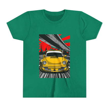 Car Enthusiast themed Youth Short Sleeve Tee