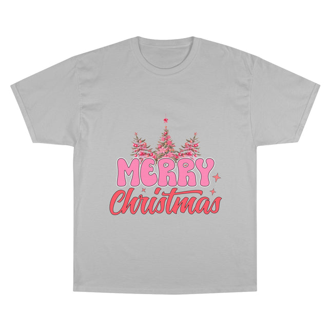 Champion-T-Shirt mit Weihnachtsmotiv