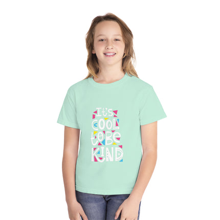 Typography themed Youth Midweight Tee