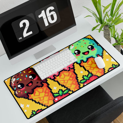Bezaubernde Schreibtischunterlagen mit Eistüten-Design 