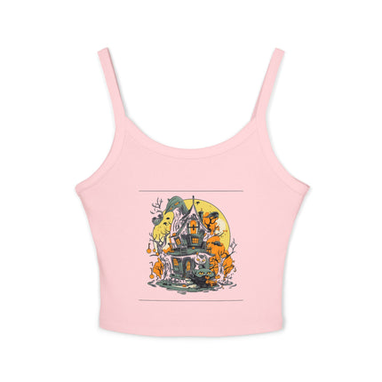 Halloween-Themen Damen Spaghetti Strap Tank Top 