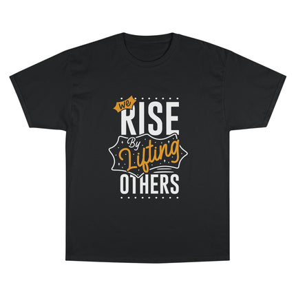 Champion-T-Shirt mit Typografie-Motiv