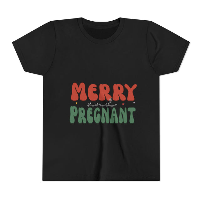 Kurzärmeliges T-Shirt für Jugendliche mit Weihnachtsmotiv