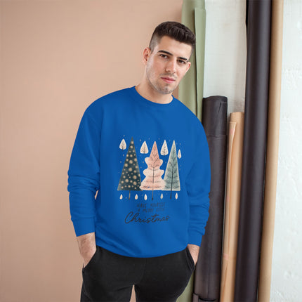 Christmas themed Champion Sweatshirt
