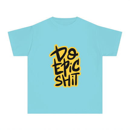 Typography themed Youth Midweight Tee