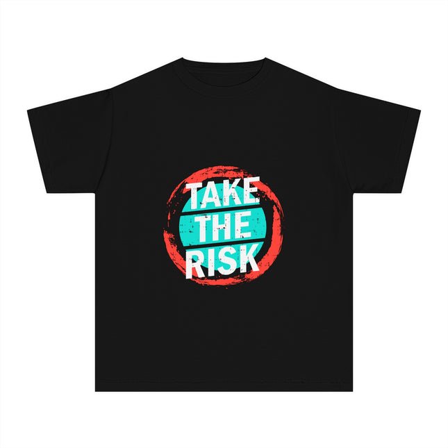 Typography themed Youth Midweight Tee