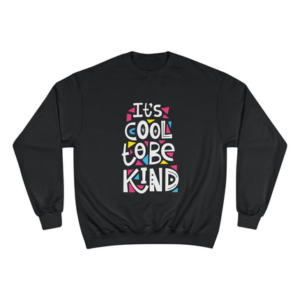 Champion-Sweatshirt mit Typografie-Motiv