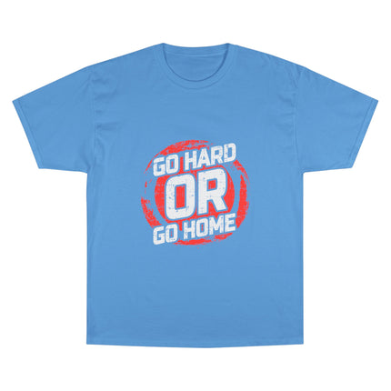 Champion-T-Shirt mit Typografie-Motiv