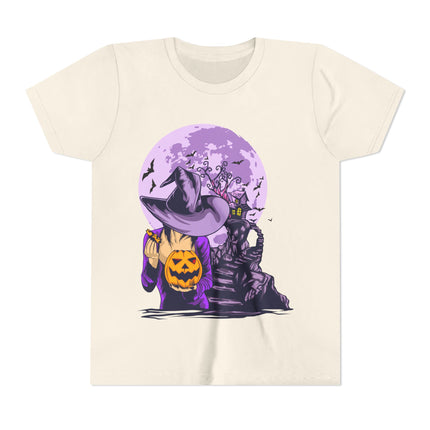 Halloween-Kurzarm-T-Shirt für Jugendliche