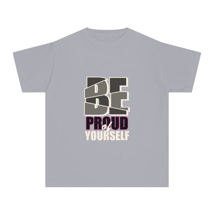 Typography themed Youth Midweight Tee