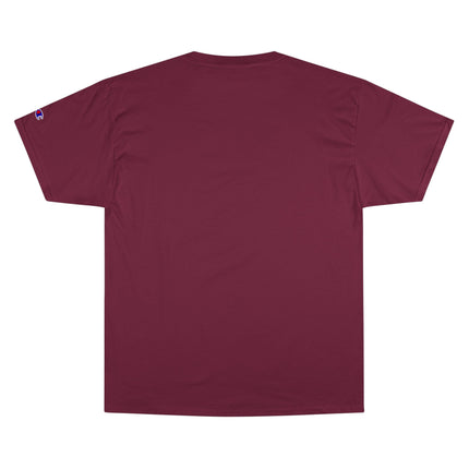 Champion-T-Shirt mit Typografie-Motiv