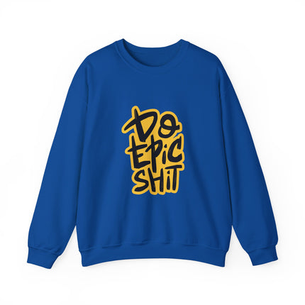 Unisex Heavy Blend Crewneck Sweatshirt mit Typografie-Motiv