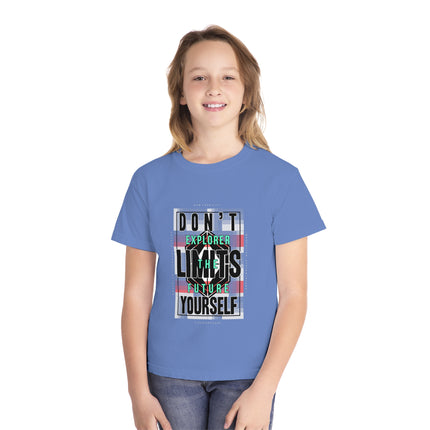 Typography themed Youth Midweight Tee