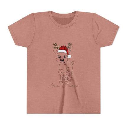 Kurzärmeliges T-Shirt für Jugendliche mit Weihnachtsmotiv