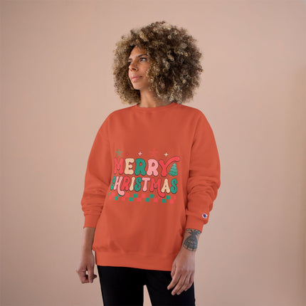 Christmas themed Champion Sweatshirt