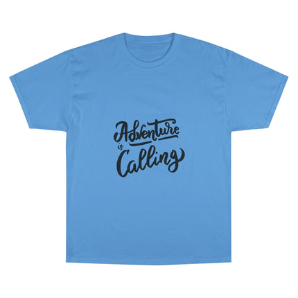 Champion-T-Shirt mit Typografie-Motiv
