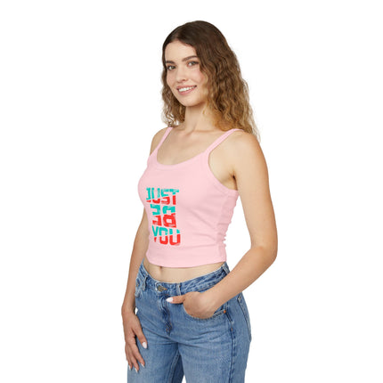Typografie Themen Damen Spaghetti Strap Tank Top 