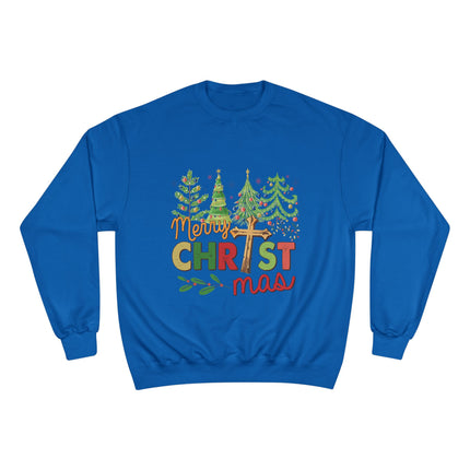 Christmas themed Champion Sweatshirt