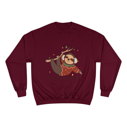 Christmas themed Champion Sweatshirt