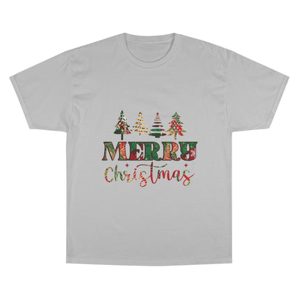 Champion-T-Shirt mit Weihnachtsmotiv
