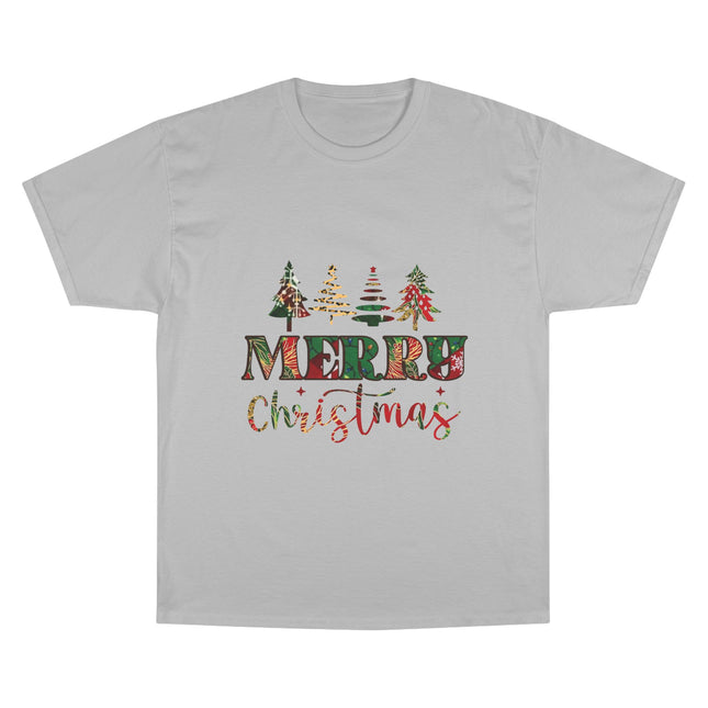 Champion-T-Shirt mit Weihnachtsmotiv