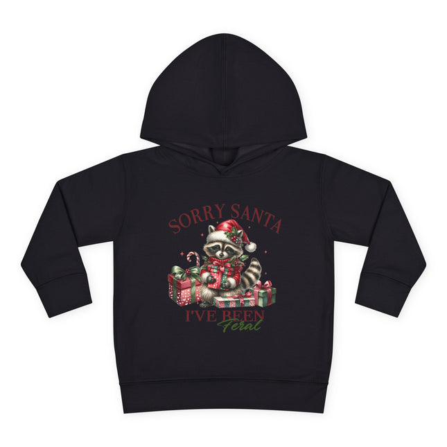 Christmas themed Toddler Pullover Fleece Hoodie