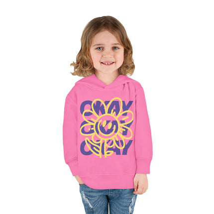 okay okay okay chill mood Toddler Pullover Fleece Hoodie