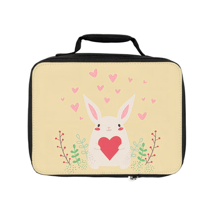 Cute Bunny with love design themed Lunch Bag