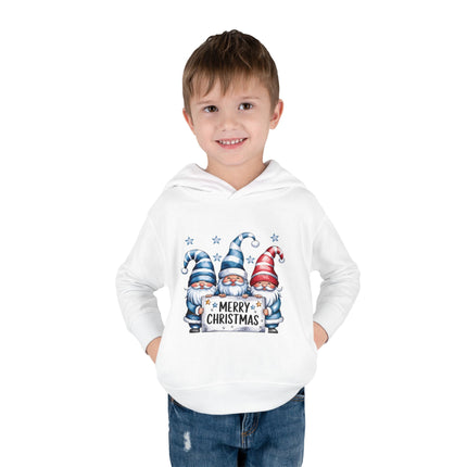 Christmas themed Toddler Pullover Fleece Hoodie