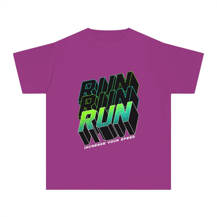 Typography themed Youth Midweight Tee