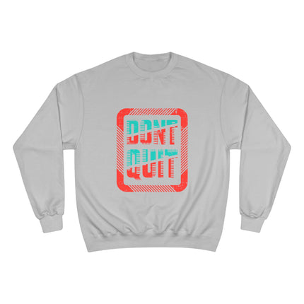Champion-Sweatshirt mit Typografie-Motiv