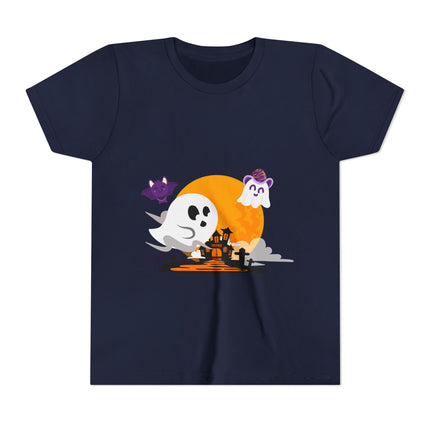 Halloween-Kurzarm-T-Shirt für Jugendliche