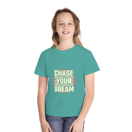 Typography themed Youth Midweight Tee