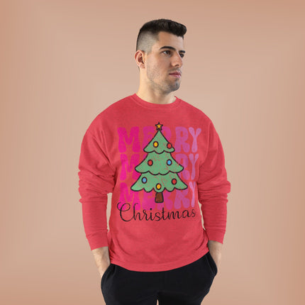 Christmas themed Unisex EcoSmart Crewneck Sweatshirt