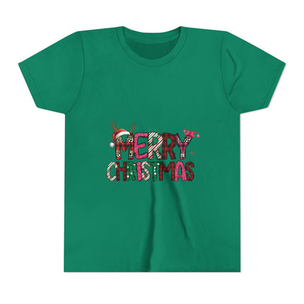 Kurzärmeliges T-Shirt für Jugendliche mit Weihnachtsmotiv
