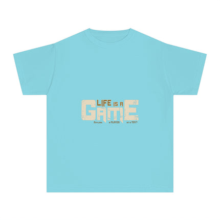 Typography themed Youth Midweight Tee