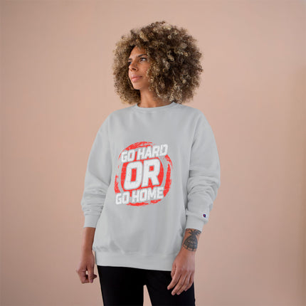 Champion-Sweatshirt mit Typografie-Motiv