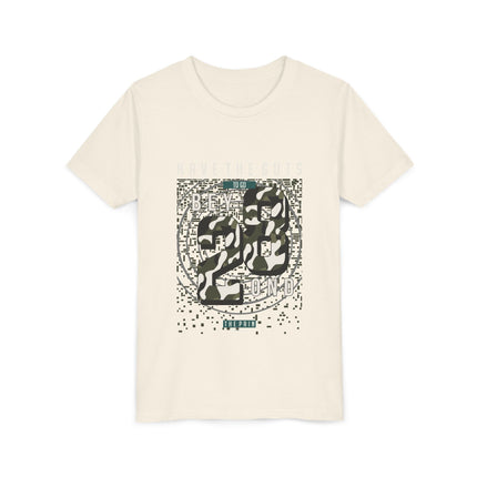 Typography themed Youth Short Sleeve Tee