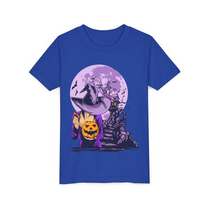 Halloween-Kurzarm-T-Shirt für Jugendliche